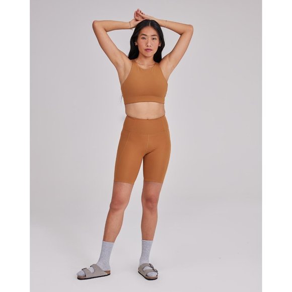 NWT Girlfriend Collective Topanga Bra Twig - Picture 3 of 3